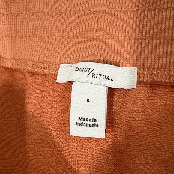 Daily Ritual Women's Terracotta Mini Skirt - Picture 2 of 6